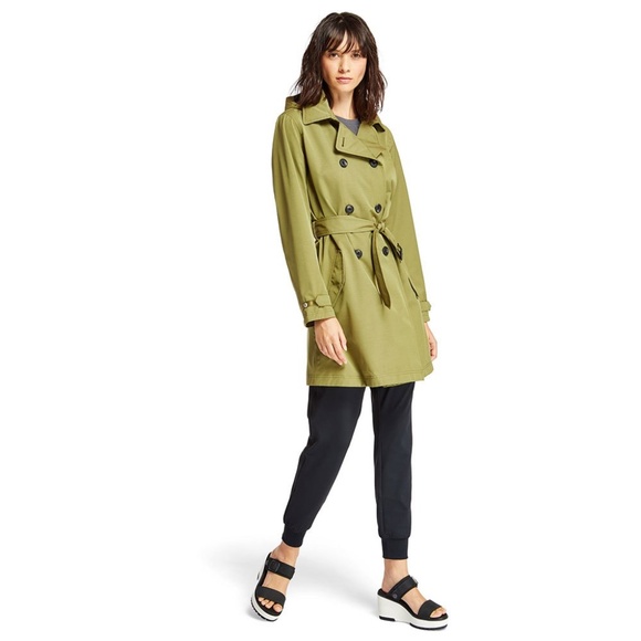 NIB Timberland Koralyn 2 Band Wedge Black Nubuck Slingback Sandal 9M 40 - Picture 2 of 14